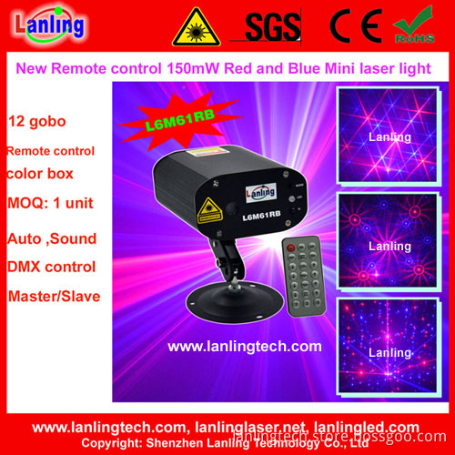 Mini Star Laser Disco Light